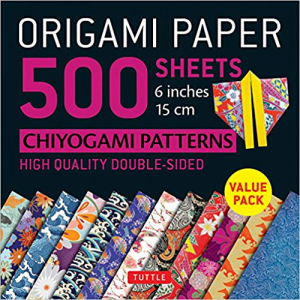Origami Paper 500 sheets Chiyogami Patterns 6-inch 15cm by Tuttle Publishing